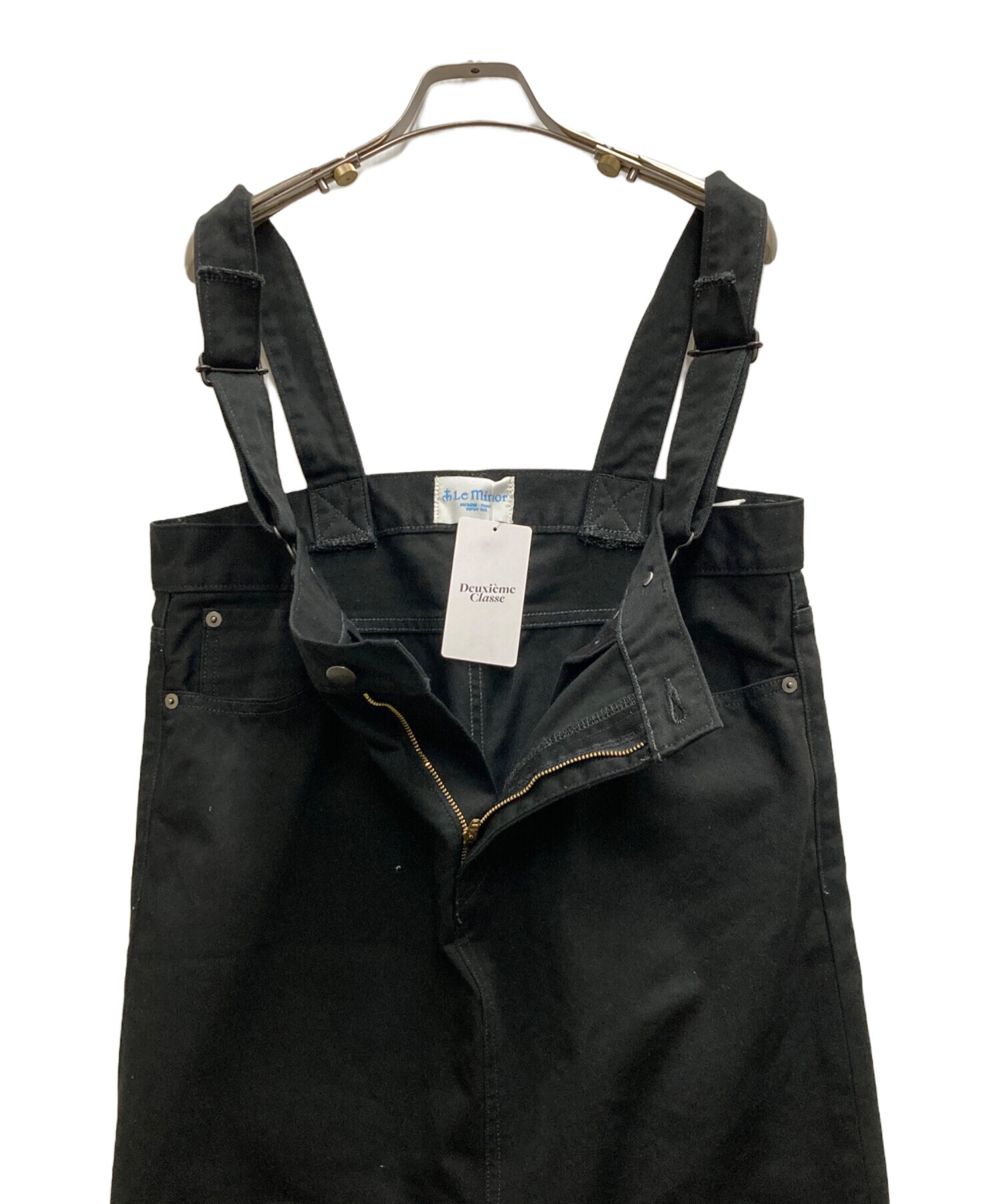 中古・古着通販】Le minor (ルミノア) TUBE SALOPETTE ブラック サイズ