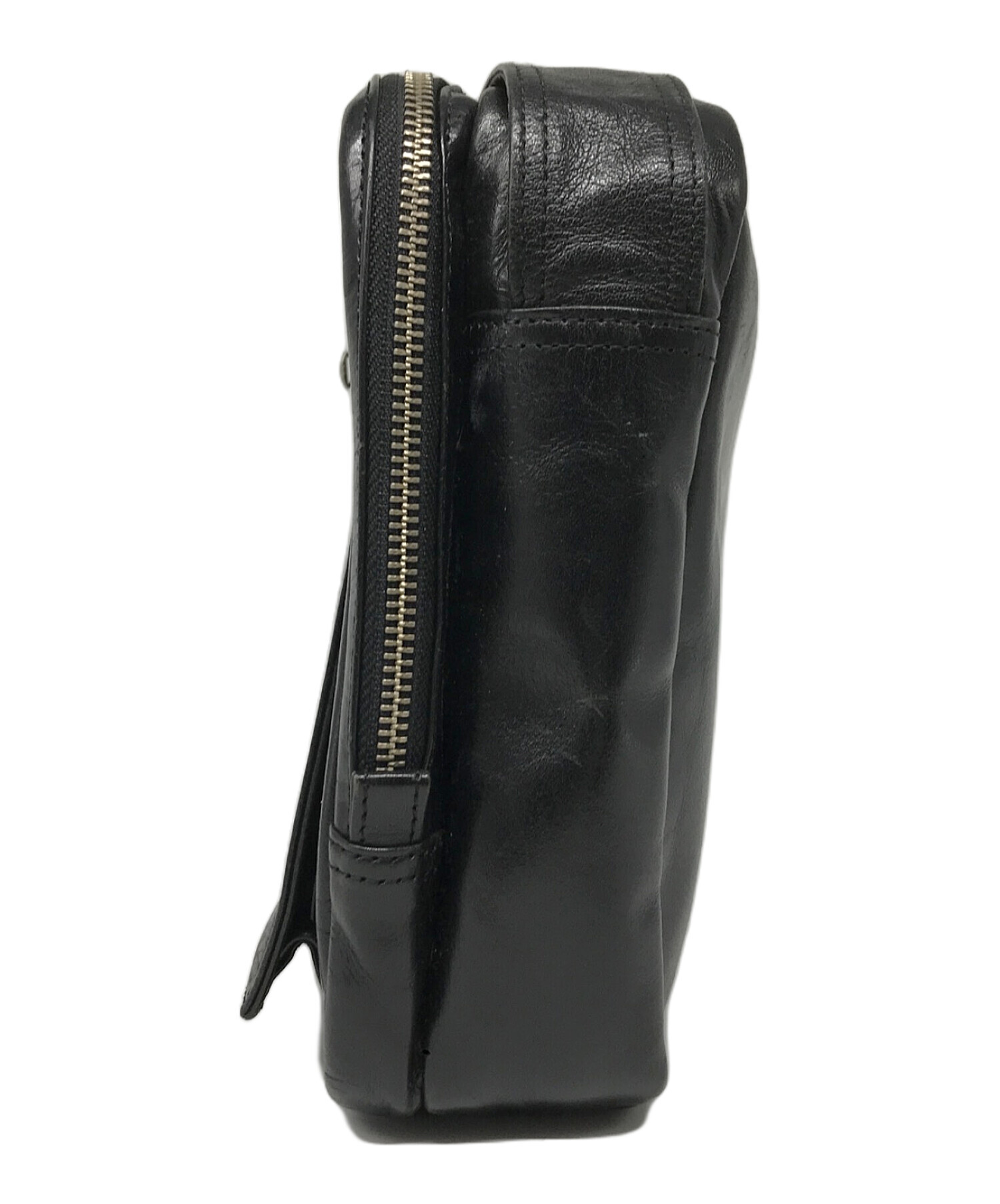 中古・古着通販】PORTER (ポーター) スクエアレザーショルダーバッグ