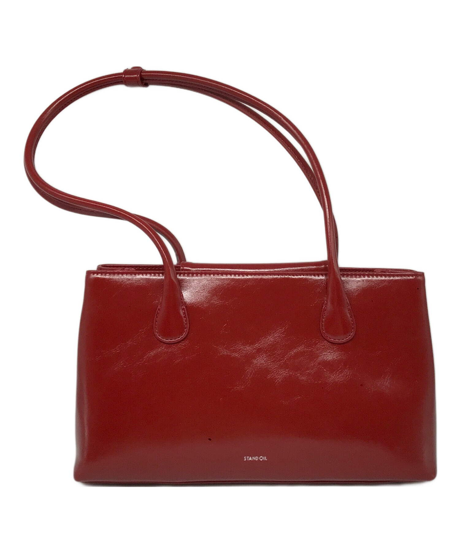 中古・古着通販】STAND OIL (スタンドオイル) Square Low Bag レッド