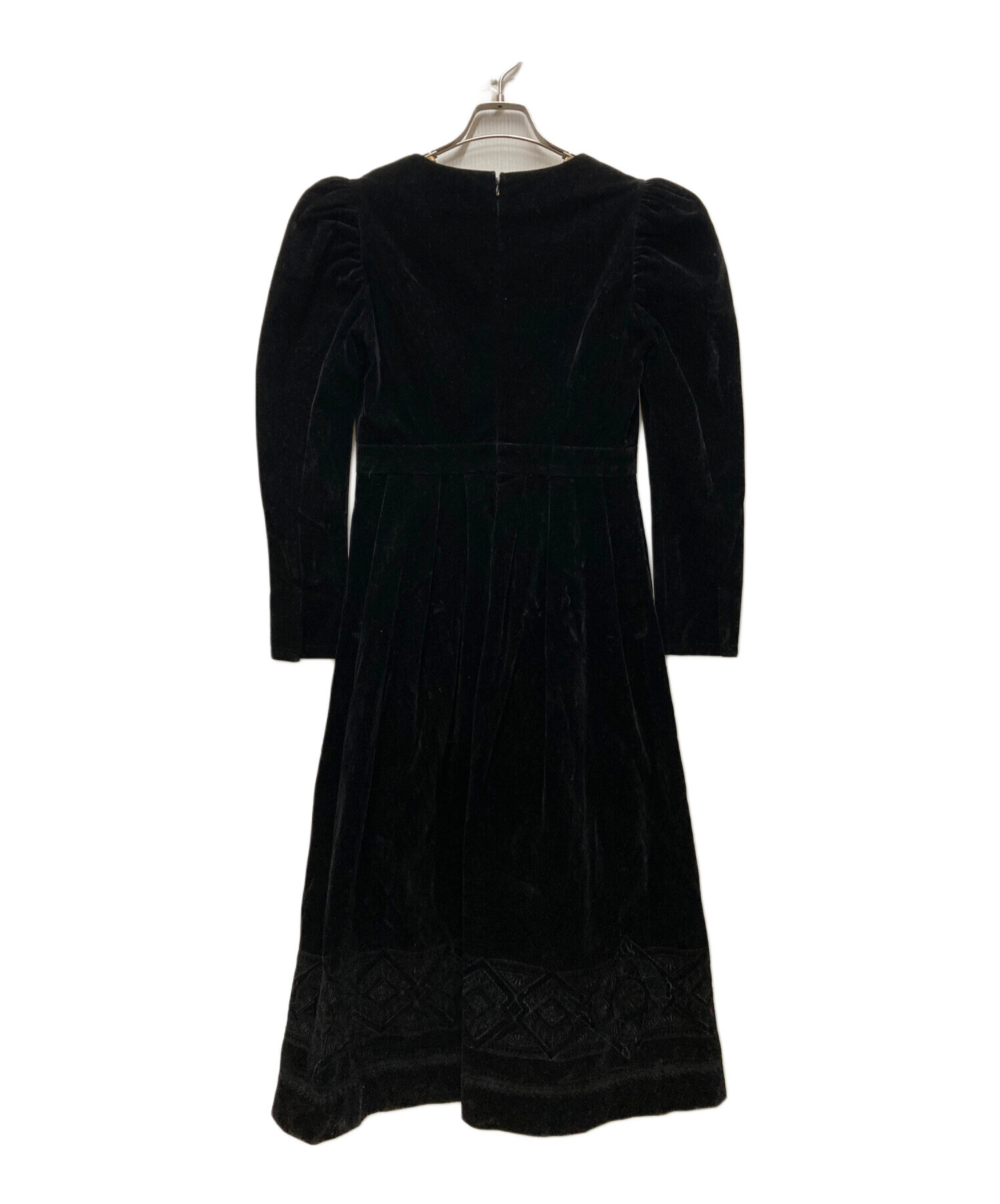 【Her lip to】Embroidered Velour MidiDress Her lip to - herlipto Embroidered Velour Midi Dressの通販 by