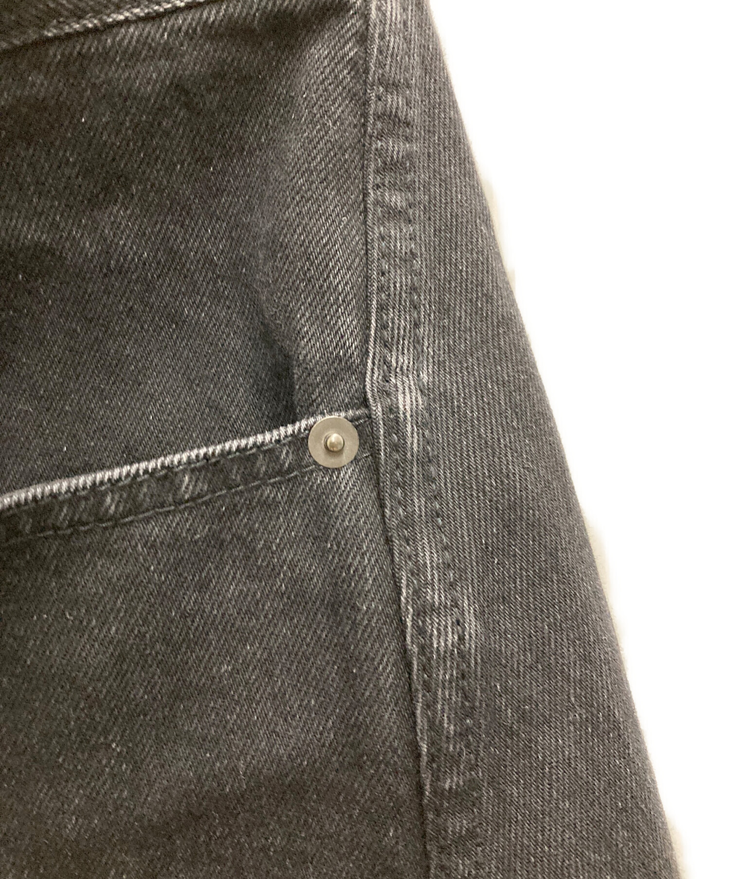 中古・古着通販】tibi (ティビ) BLACK DENIM SID JEAN PETITE ブラック
