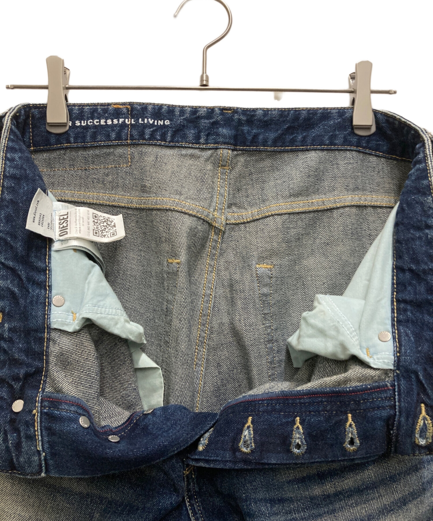 DIESEL ディーゼル　デニムパンツ　drise　 D-RISE 中古・古着通販】DIESEL (ディーゼル) D-RISE デニムパンツ インディゴ