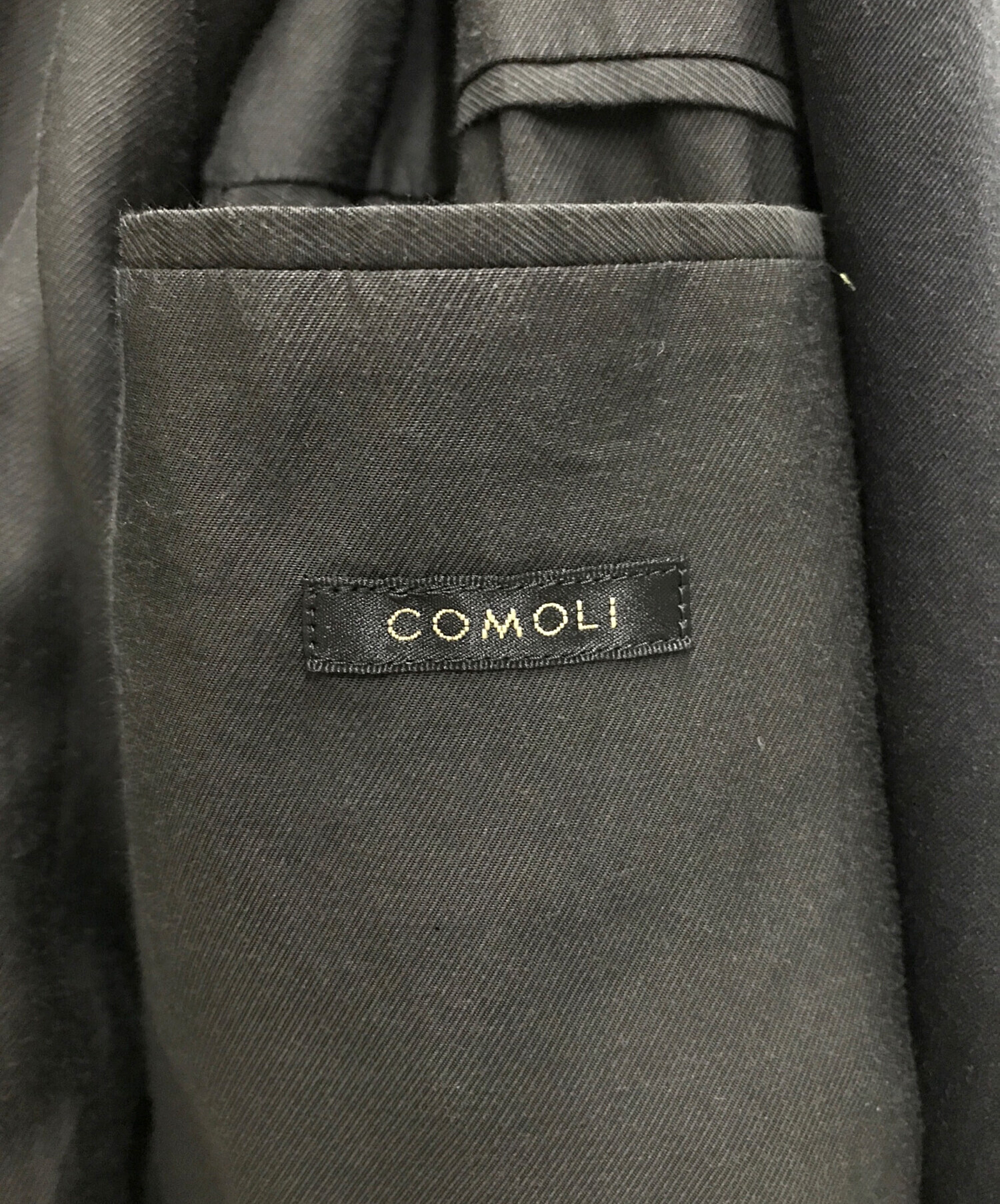 中古・古着通販】COMOLI (コモリ) ウォッシュド タイロッケンコート 