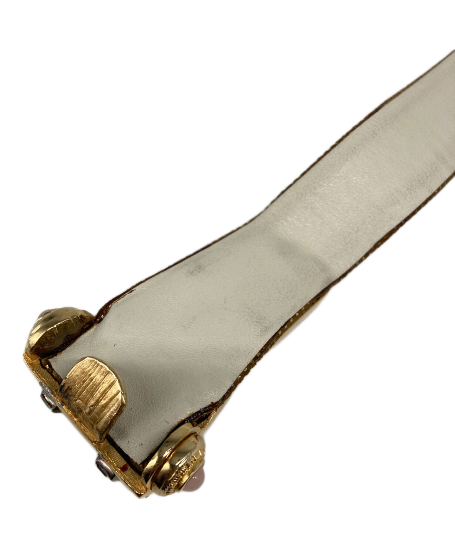 中古・古着通販】judith leiber (Judith Leiber) 装飾ベルト ゴールド