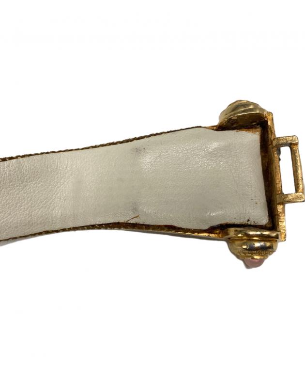 中古・古着通販】judith leiber (Judith Leiber) 装飾ベルト ゴールド