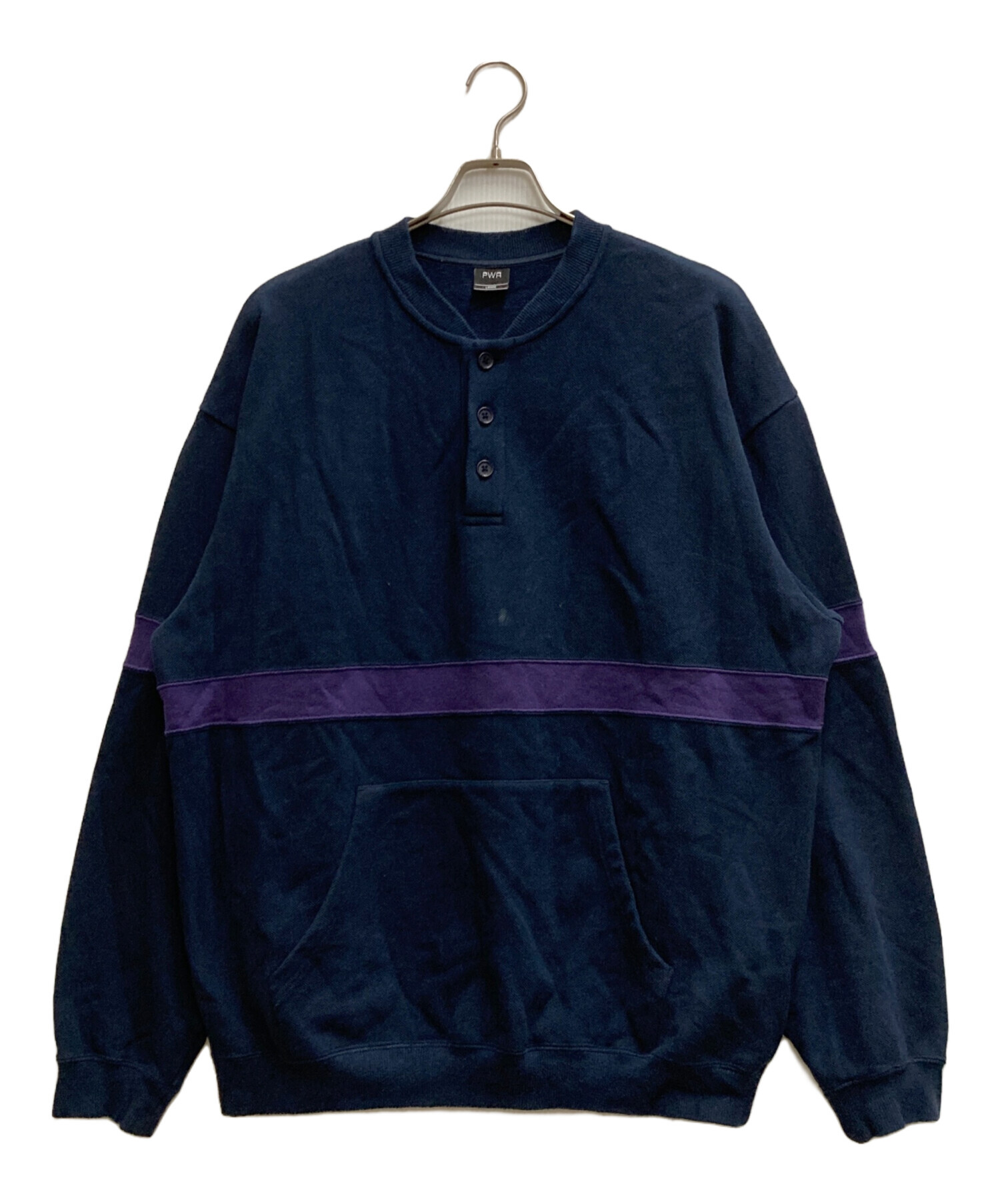中古・古着通販】PWA (プア) HEAVY KANOKO HENRYNECK P/O ネイビー