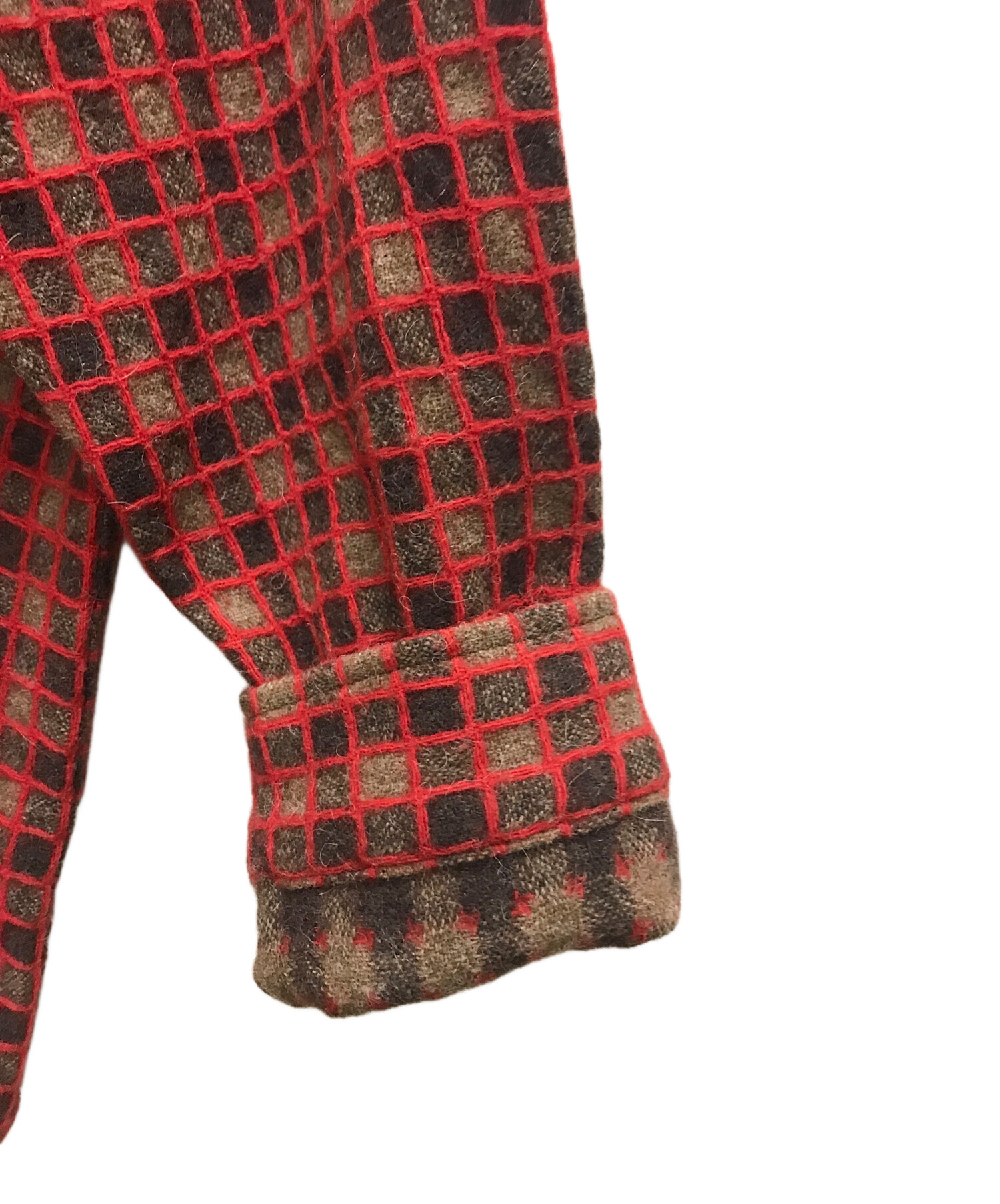 中古・古着通販】BRAIN DEAD (ブレインデッド) CHECK MATE FLANNEL ZIP