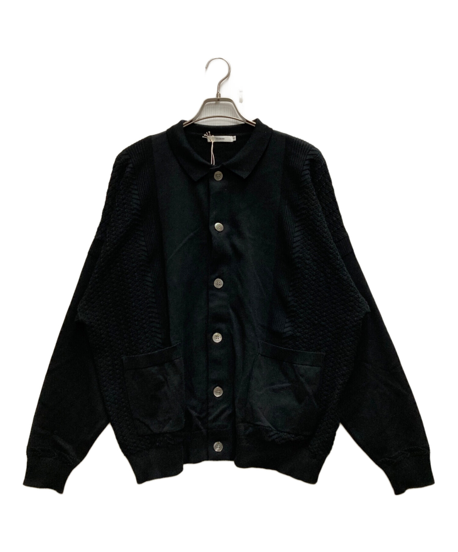 中古・古着通販】YASHIKI (ヤシキ) hanaakari collar cardigan 