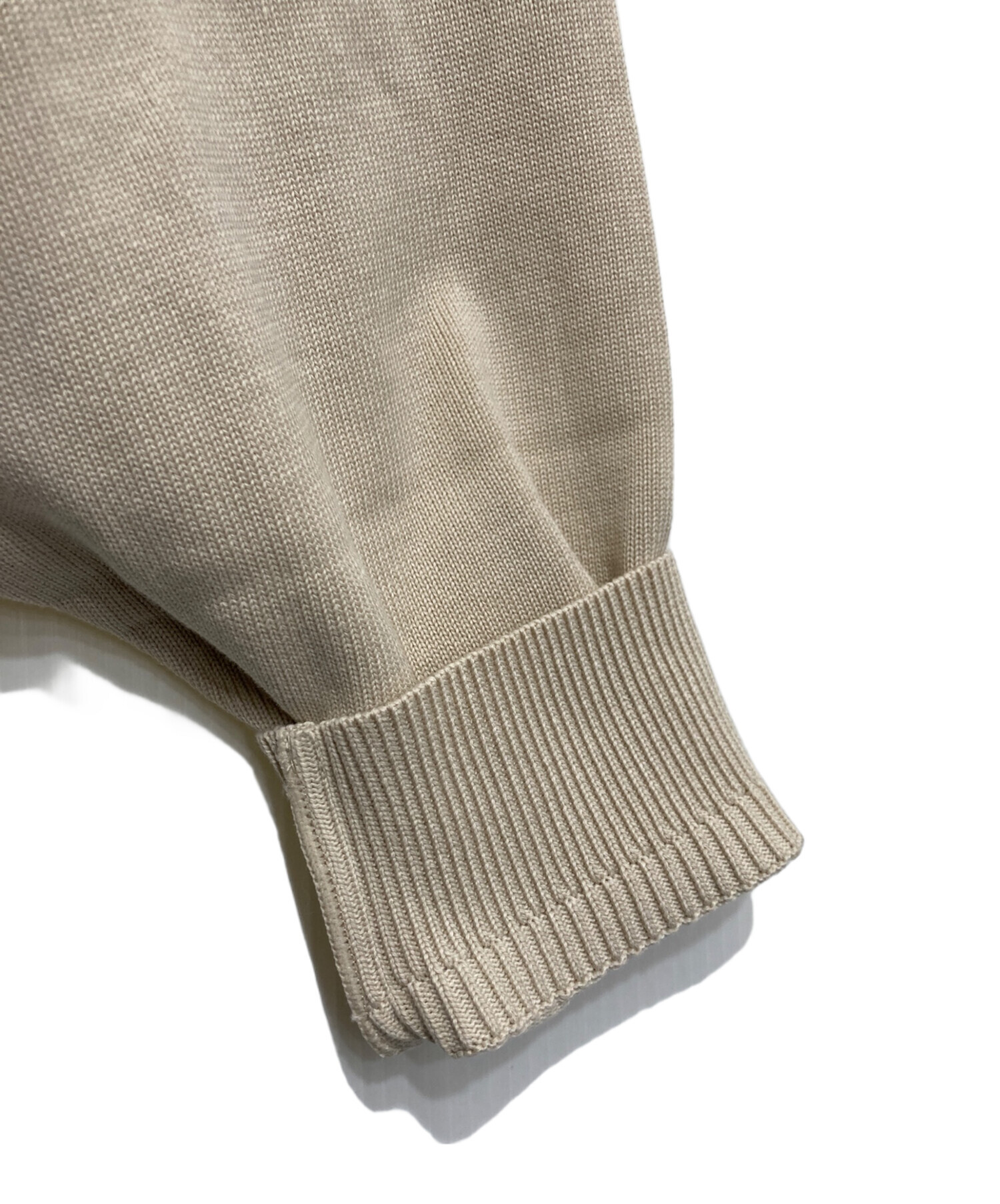 中古・古着通販】yashiki (ヤシキ) Akisora Mock neck Knit ベージュ