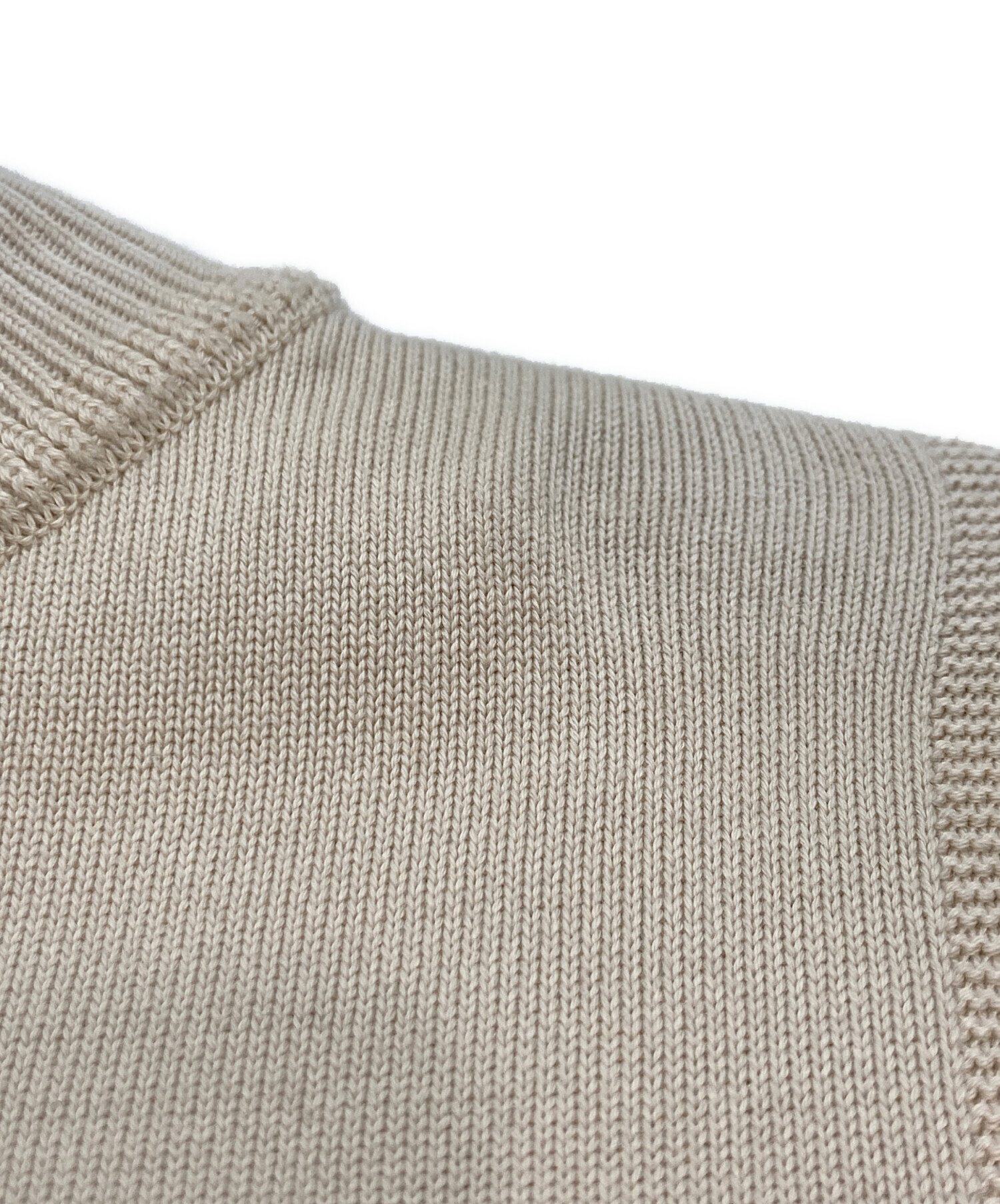 中古・古着通販】yashiki (ヤシキ) Akisora Mock neck Knit ベージュ