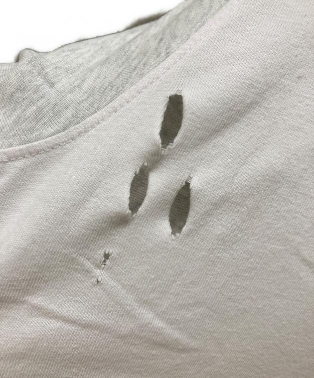 中古・古着通販】BALENCIAGA (バレンシアガ) ダメージ加工リメイクT