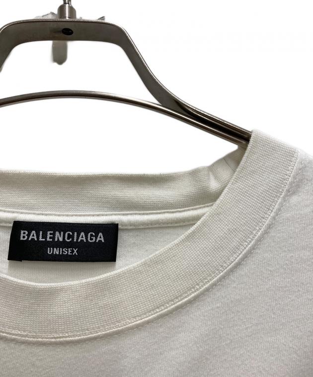 中古・古着通販】BALENCIAGA (バレンシアガ) WFPロゴプリントTシャツ