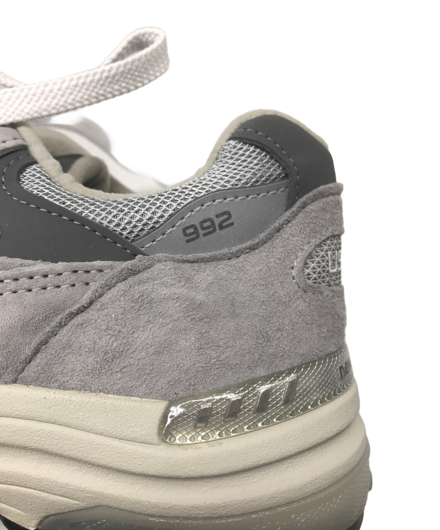 中古・古着通販】NEW BALANCE (ニューバランス) 992GY グレー サイズ 