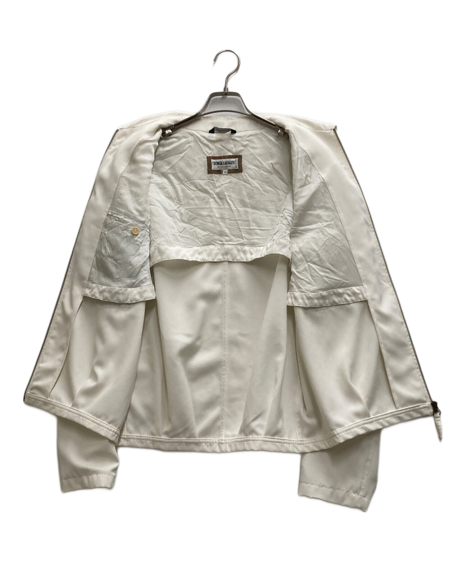 中古・古着通販】GIORGIO ARMANI (ジョルジョアルマーニ) 90's ジップ