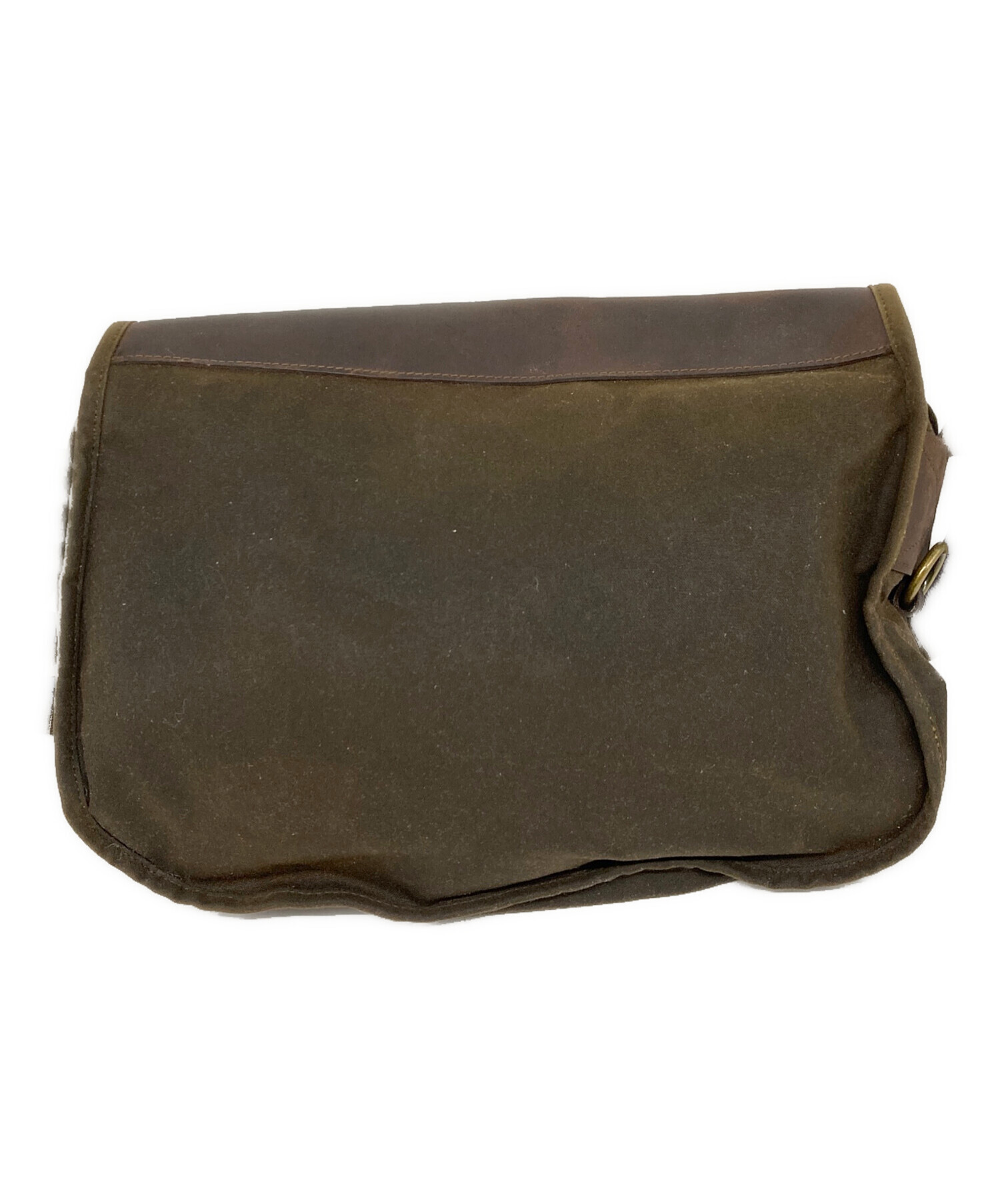 中古・古着通販】Barbour (バブアー) ショルダーバッグ WAX LEATHER
