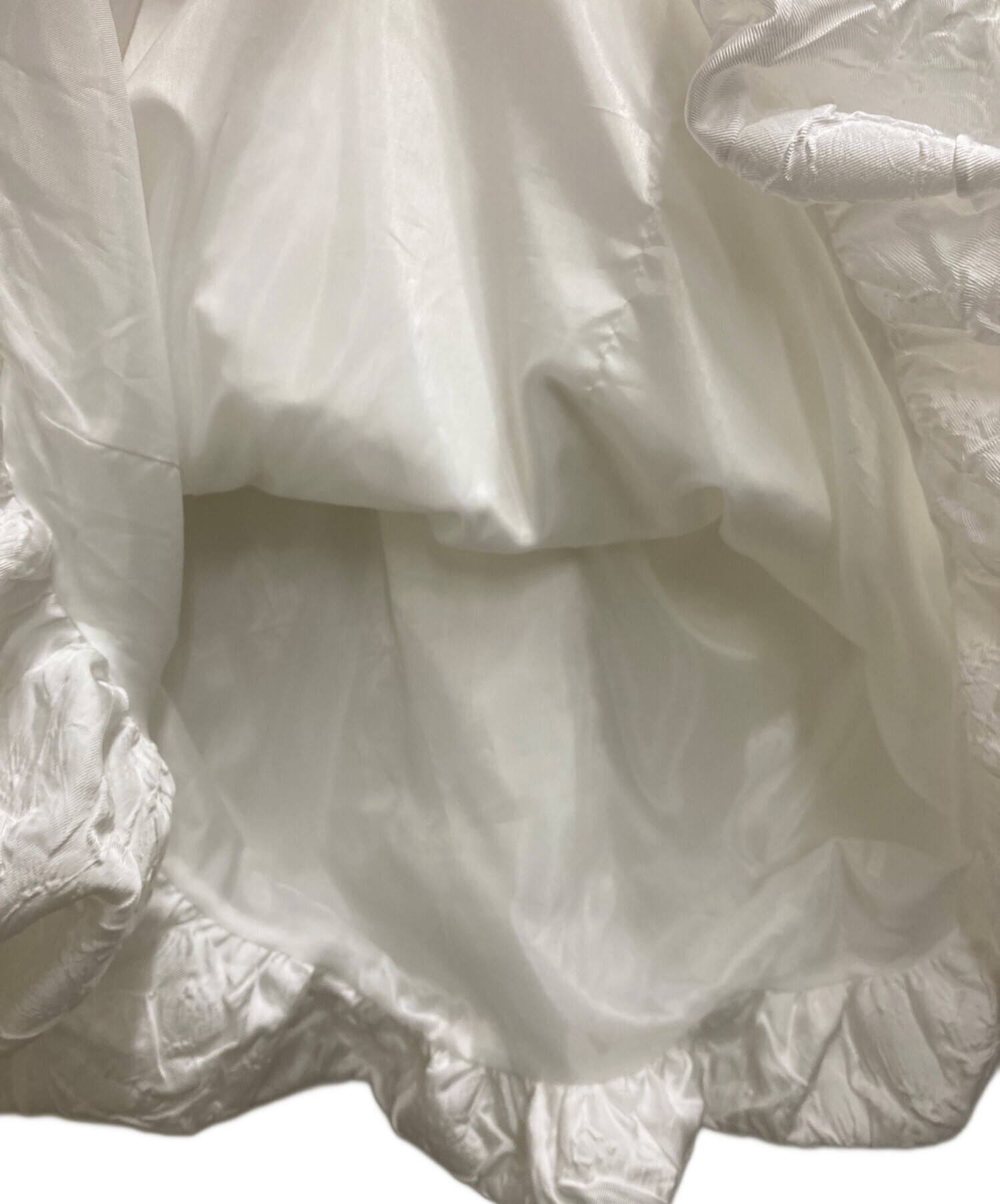 中古・古着通販】POPPY (ポピー) バルーンキャミチュニック ホワイト