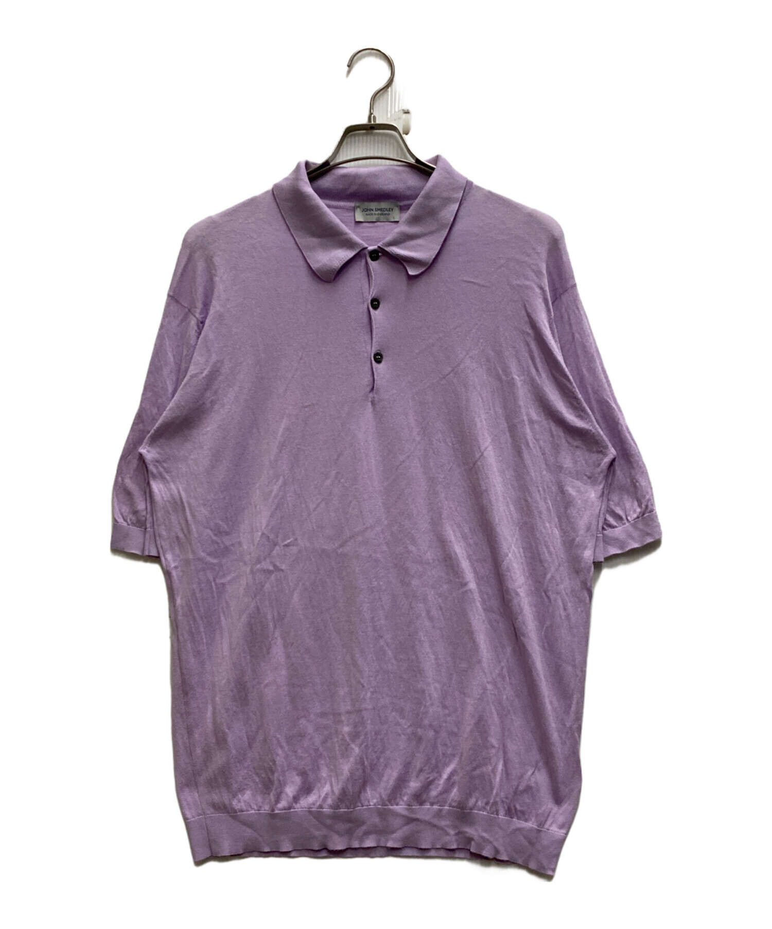中古・古着通販】JOHN SMEDLEY (ジョンスメドレー) ニットポロシャツ 