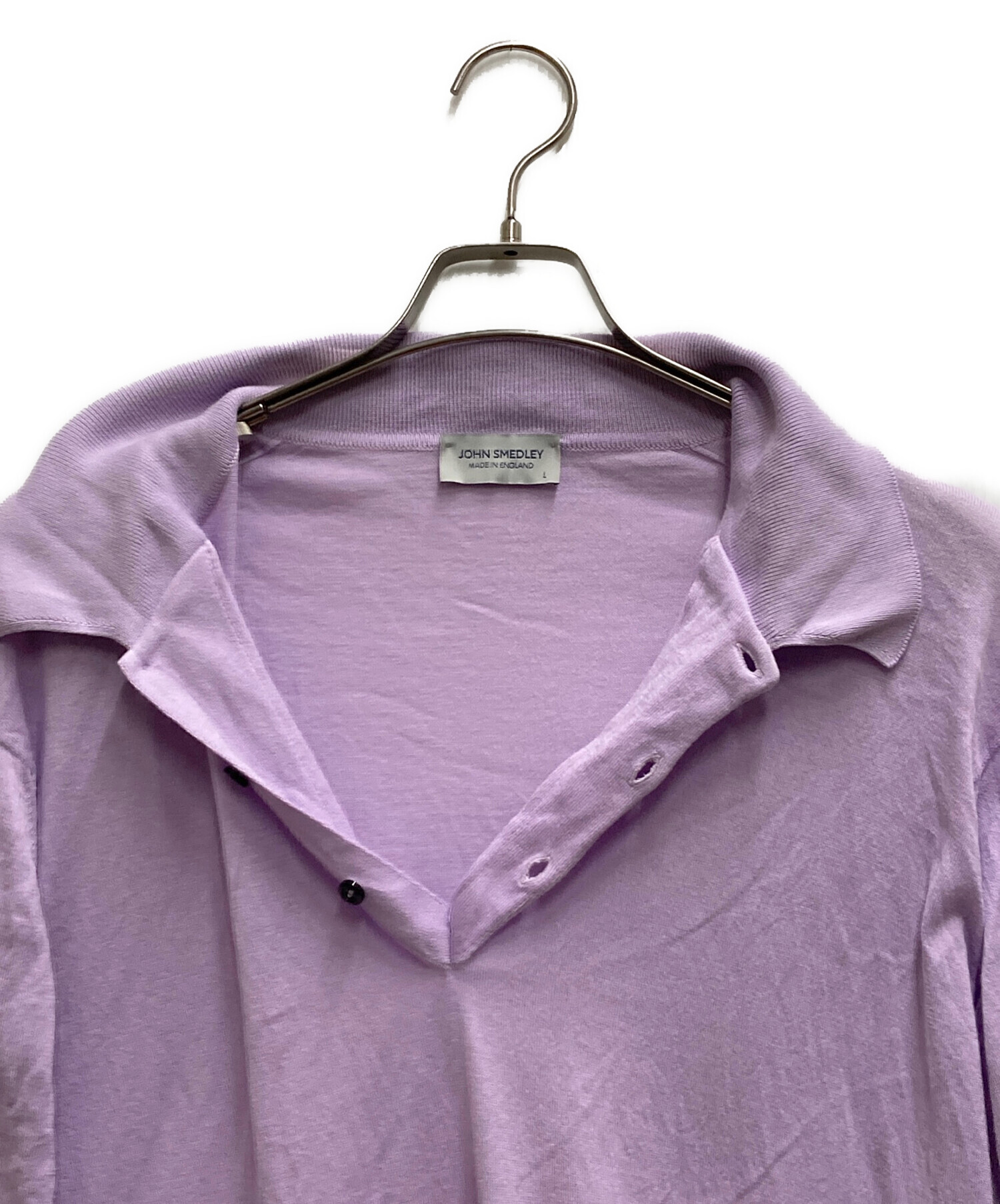 中古・古着通販】JOHN SMEDLEY (ジョンスメドレー) ニットポロシャツ 