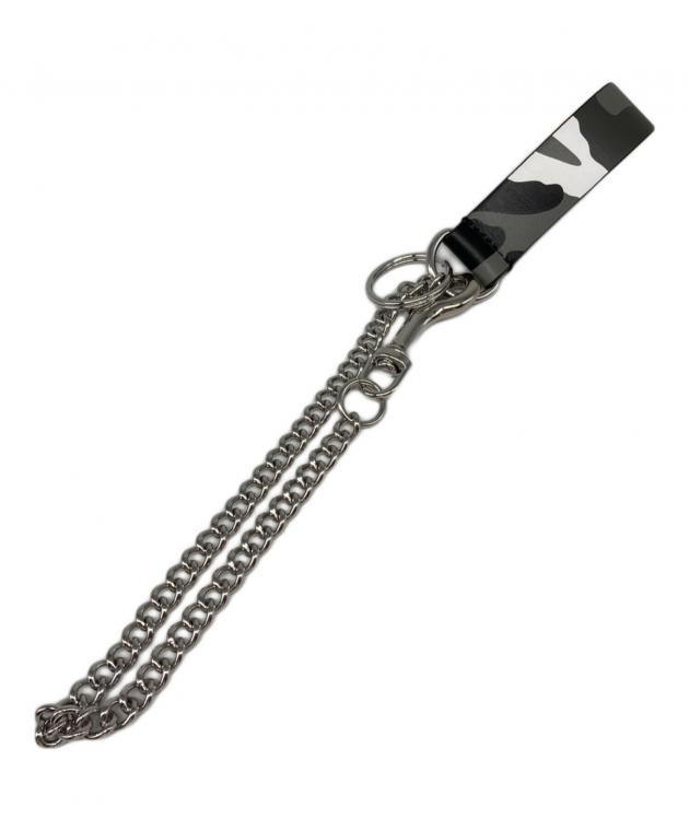 中古・古着通販】SUPREME (シュプリーム) Leather Chain Wallet グレー