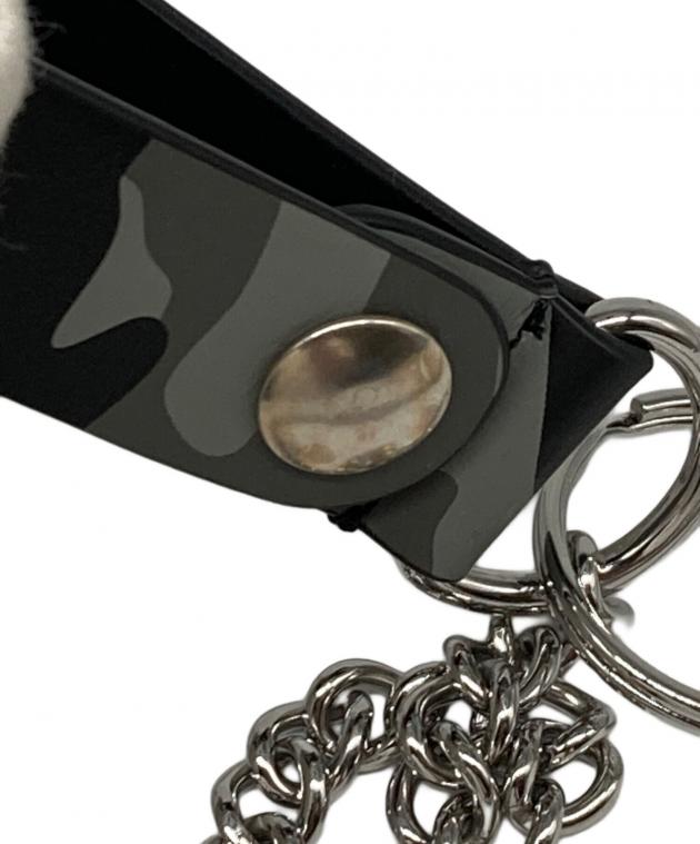 中古・古着通販】SUPREME (シュプリーム) Leather Chain Wallet グレー