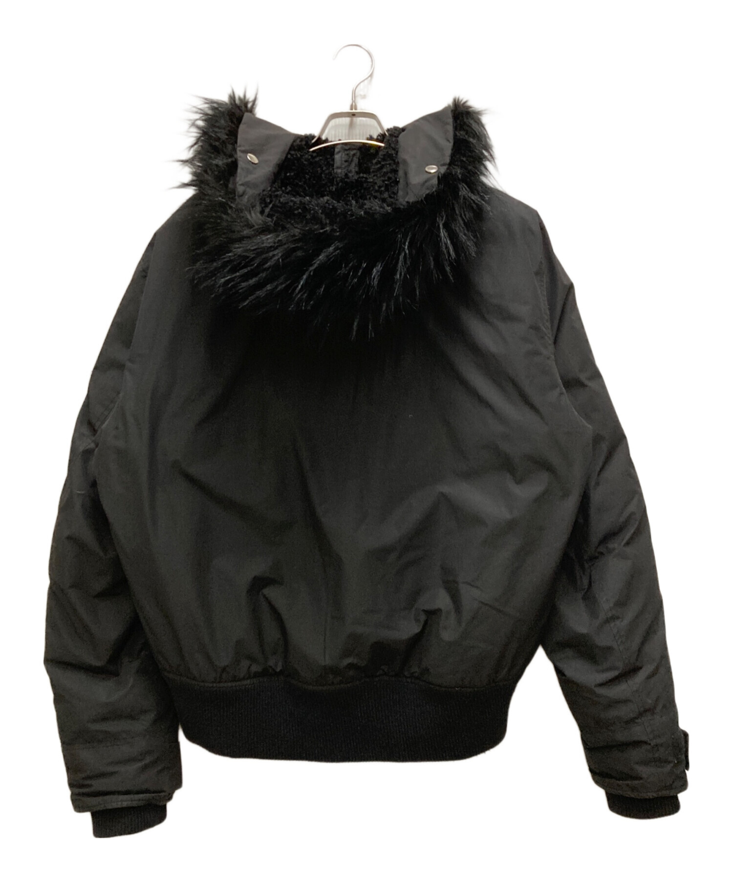 中古・古着通販】DIESEL (ディーゼル) ファーフードボンバージャケット 