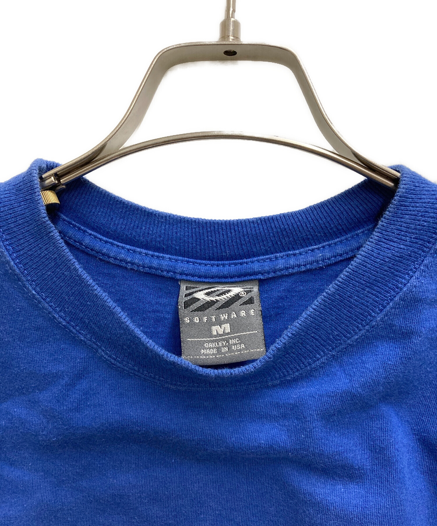 中古・古着通販】OAKLEY (オークリー) 00'sプリントTシャツ ブルー