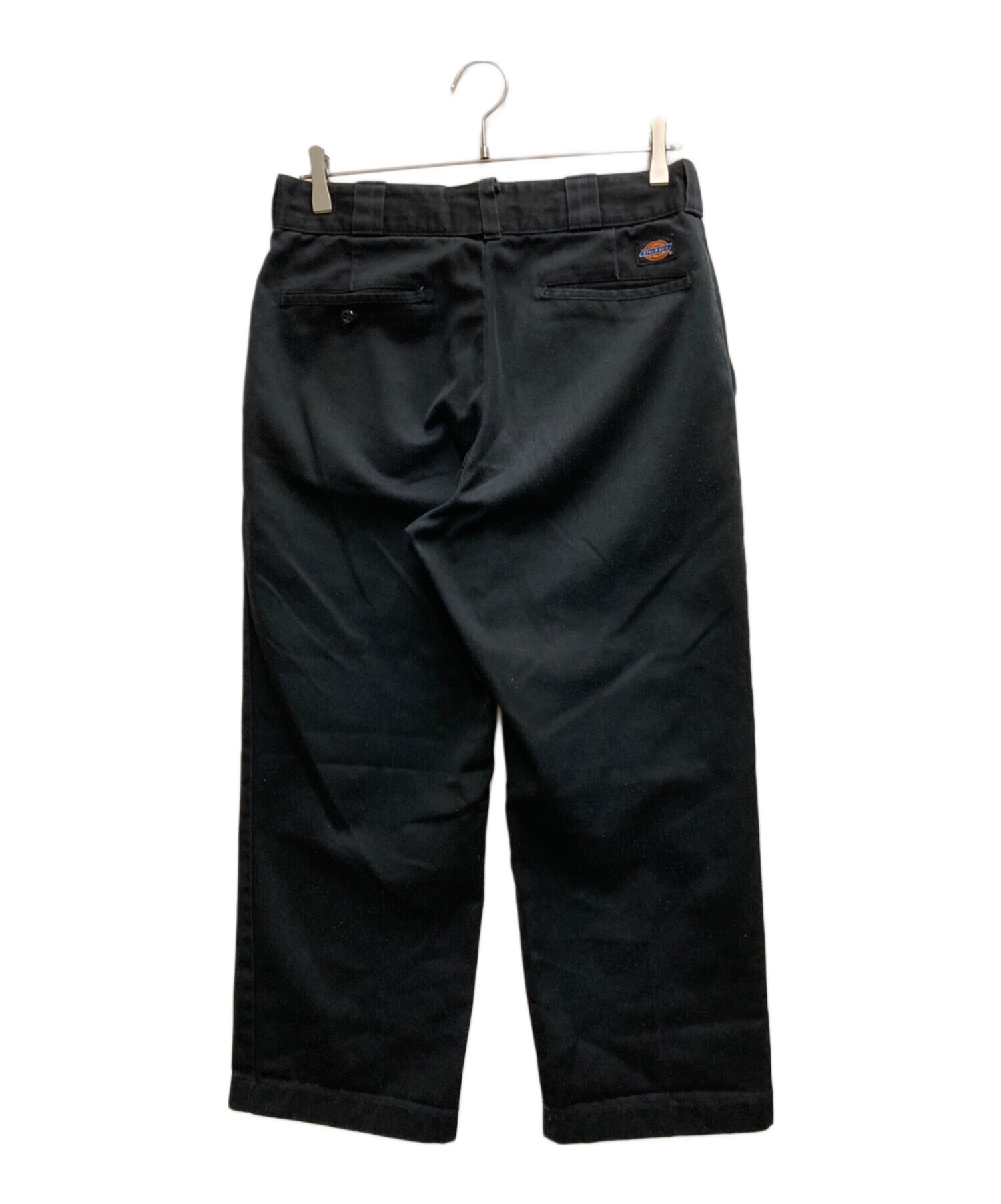 名作 神サイズ USA製90s Dickies ダブルニー ブラック 黒　古着 中古・古着通販】Dickies (ディッキーズ) 90s 874ワークパンツ