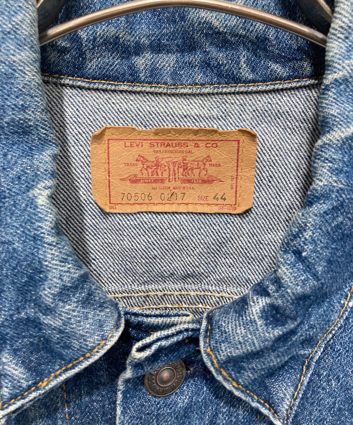 中古・古着通販】LEVI'S (リーバイス) 90s 70506デニムジャケット