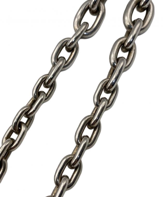 中古・古着通販】PRADA (プラダ) シンボルネックレス シルバー  