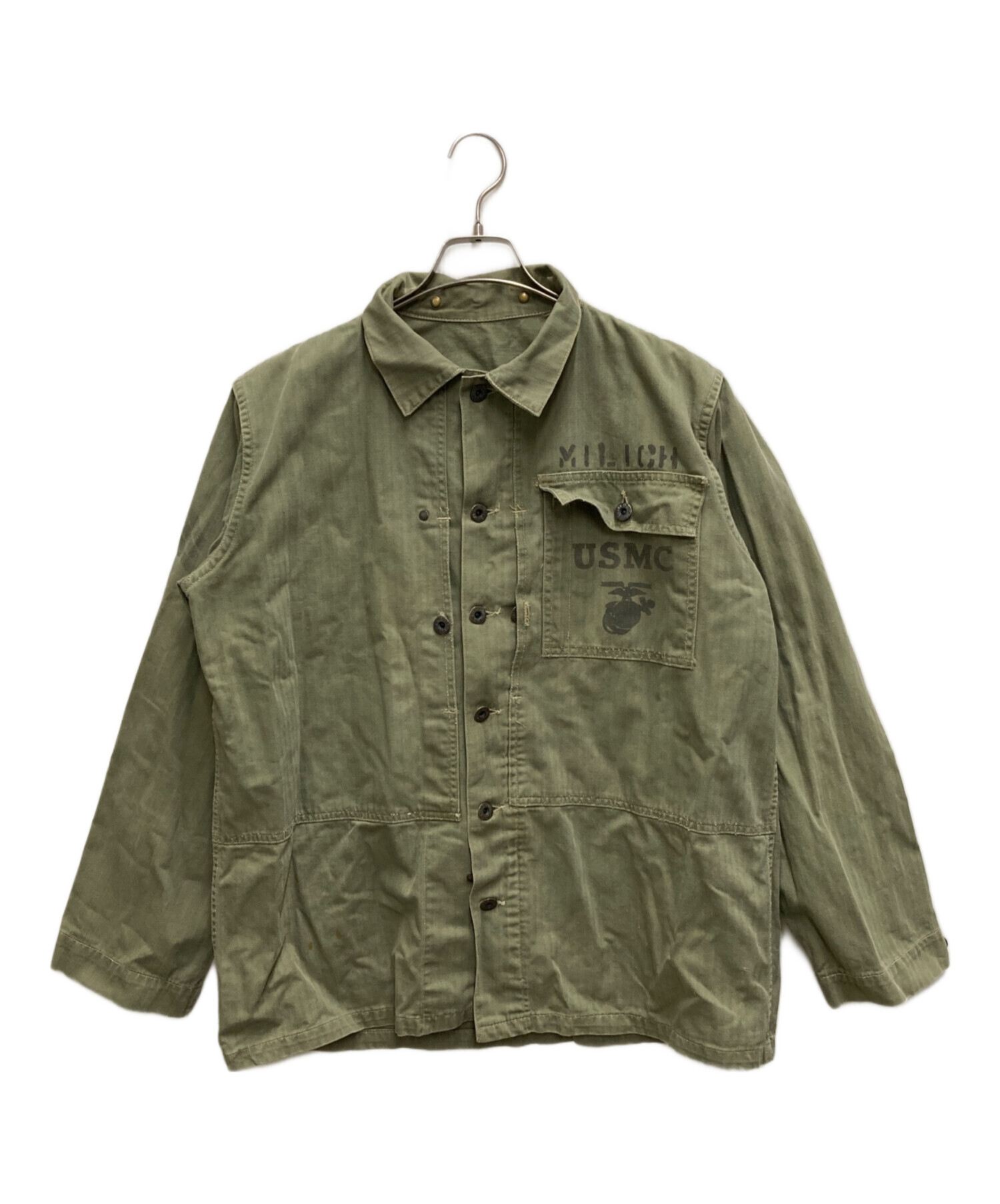 P-44 HBT 40s USMC Jacket | 40年代 アメリカ海兵隊 Vintage『USMC』P 