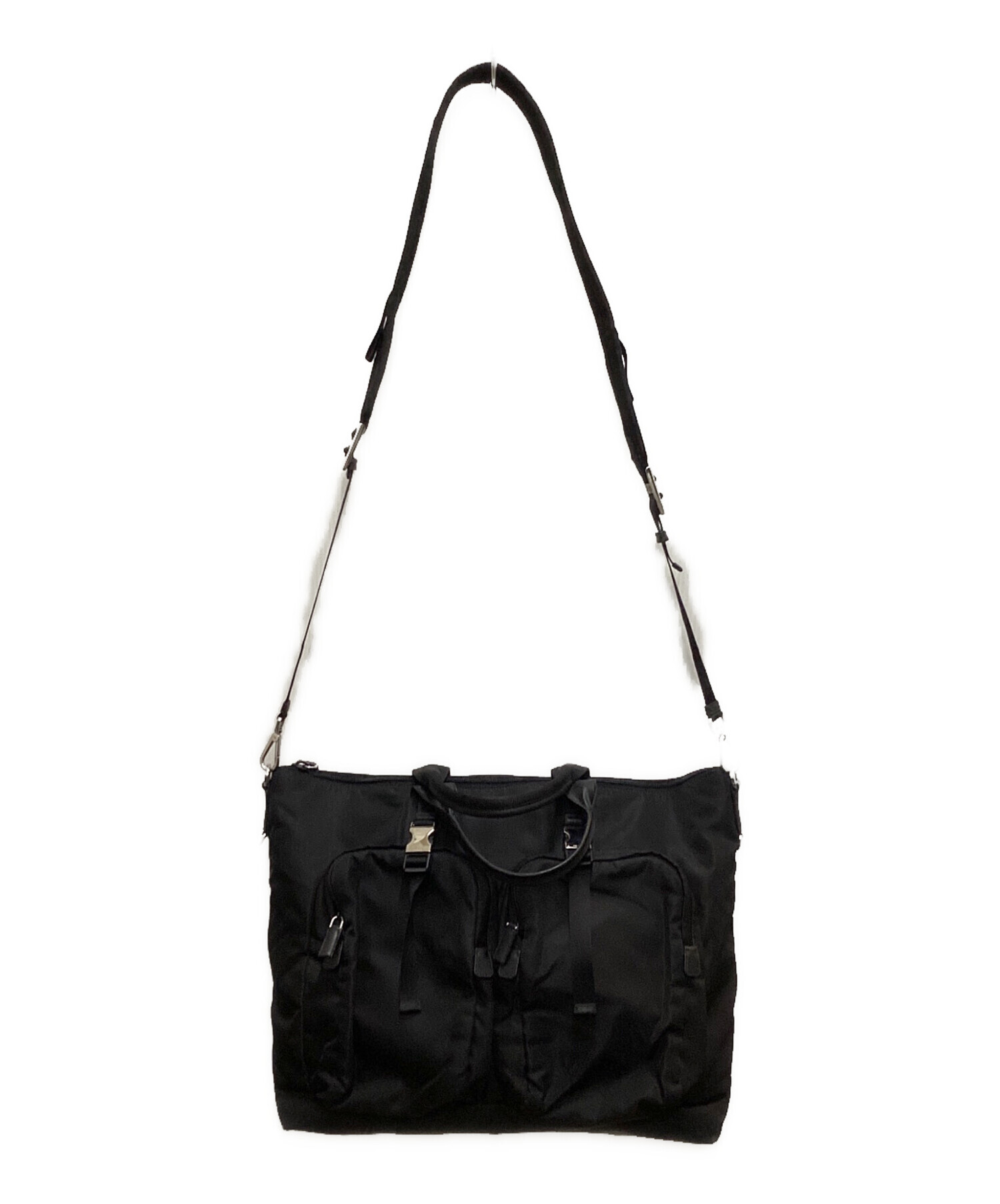 中古・古着通販】PRADA (プラダ) ナイロン2WAYバッグ ブラック