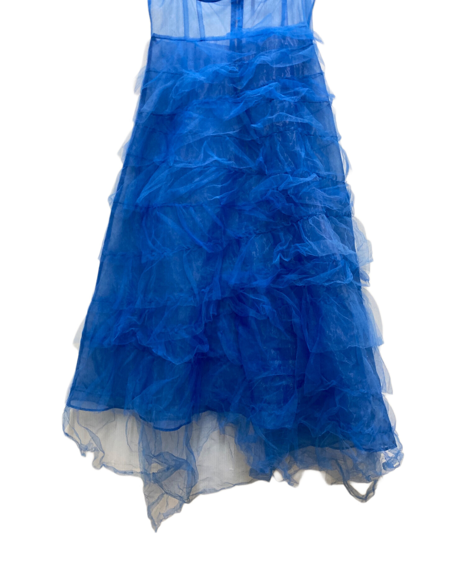 【美品】maison specialティアード　チュールワンピ　キャミワンピース 美品】maison specialティアード チュールワンピ キャミ