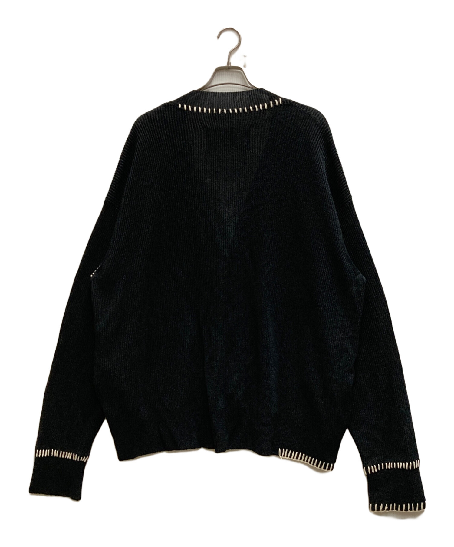 中古・古着通販】OUAT (オーユーエーティー) OFFICE CARDIGAN ブラック 