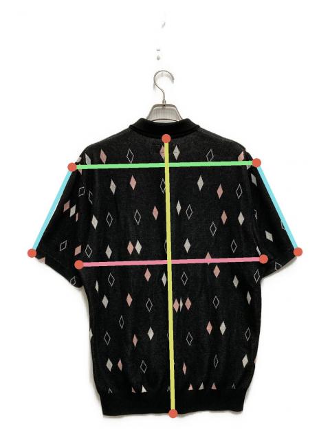 中古・古着通販】WACKO MARIA (ワコマリア) DIAMOND JACQUARD KNIT