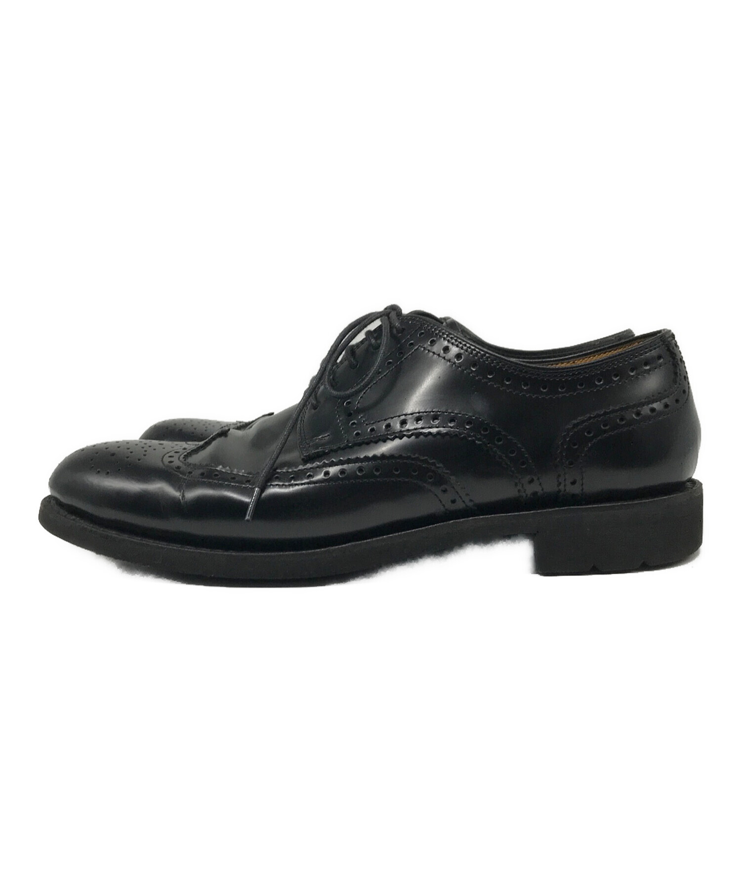 中古・古着通販】PARABOOT (パラブーツ) メダリオンシューズ ブラック