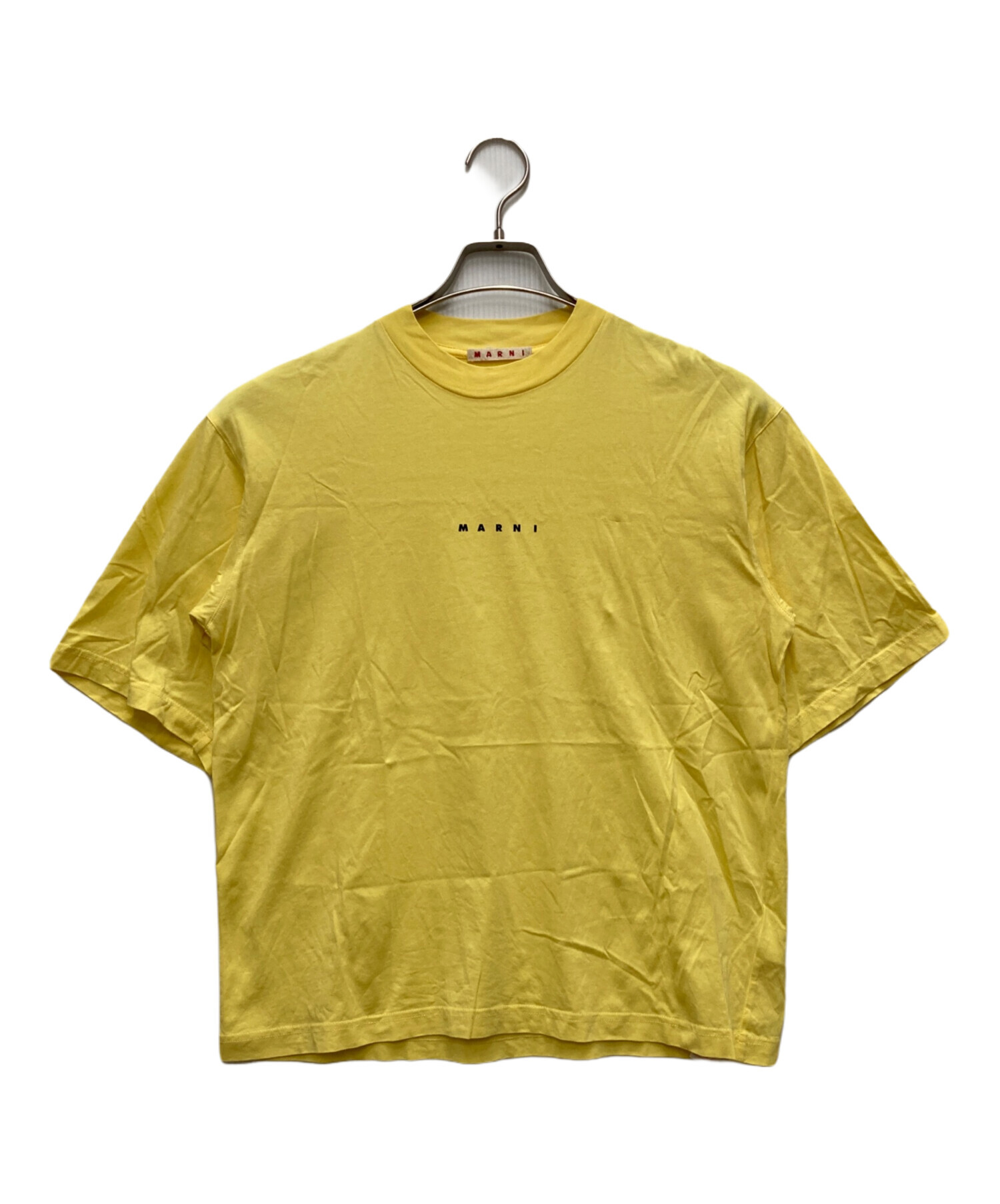 中古・古着通販】MARNI (マルニ) ロゴプリント クルーネックTシャツ