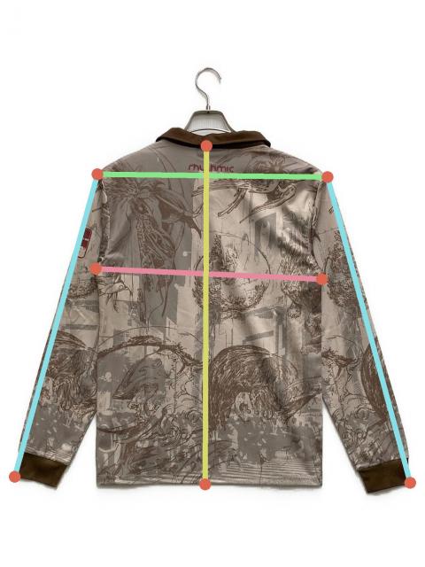 中古・古着通販】PARANOID (パラノイド) GAME SHIRTS ブラウン×グレー