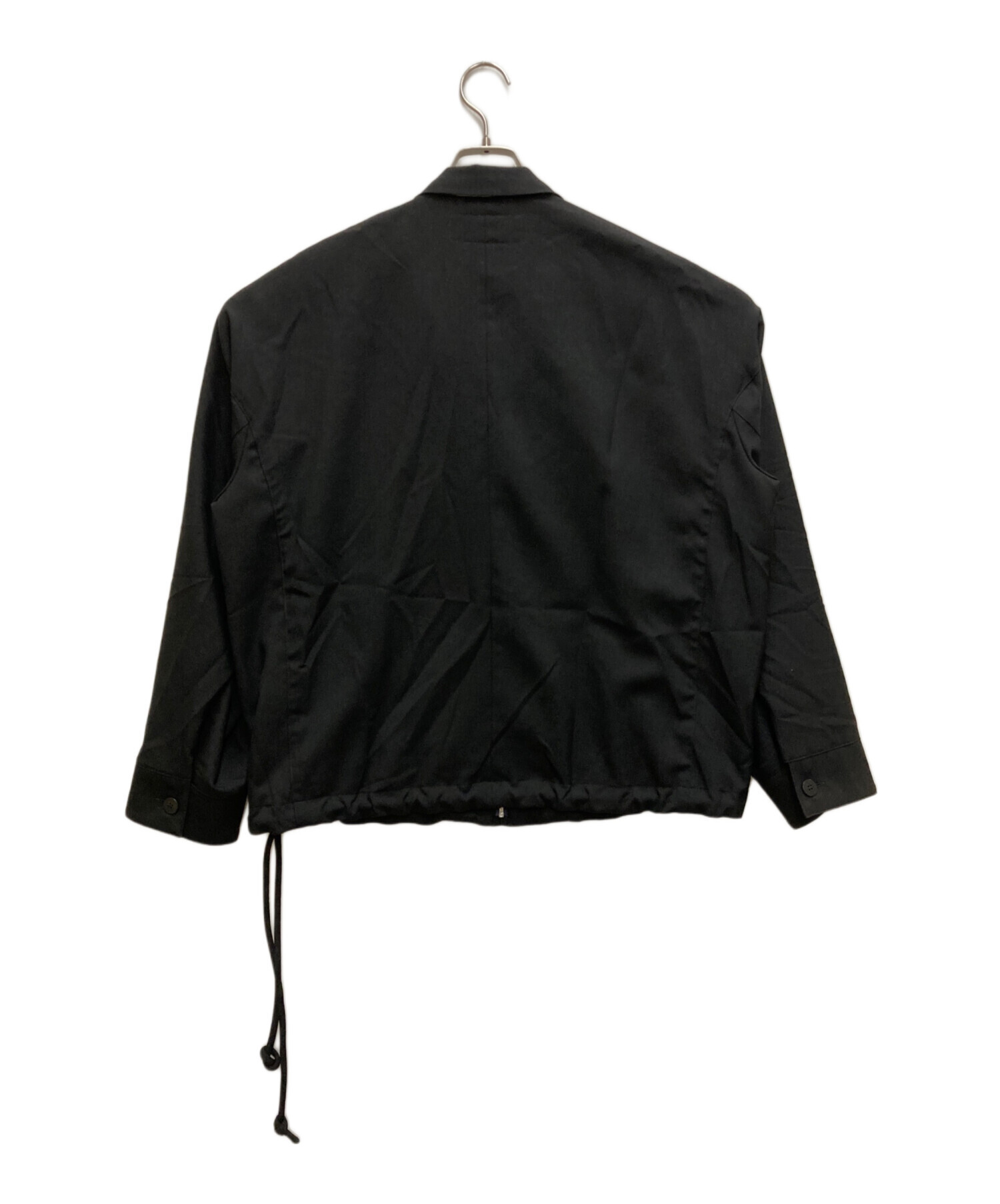 中古・古着通販】OVERCOAT (オーバーコート) Zip-up Blouson ブラック 