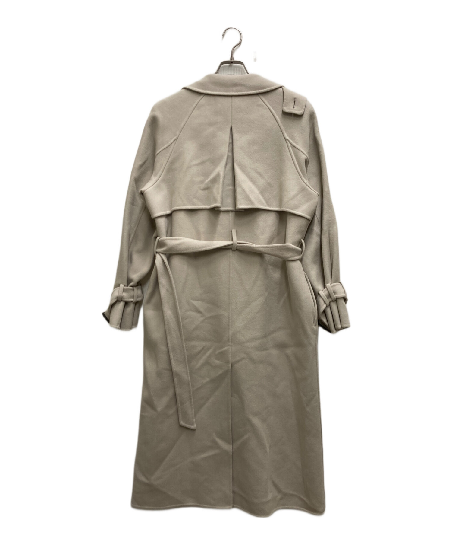 セルフォード 3wayリバートレンチコート ウール ロング コート ファー CELFORD（セルフォード）の「ウール混リバートレンチコート（トレンチ