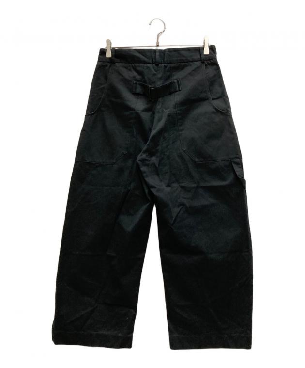 【訳あり】Studio Nicholson Bridges Pants ブラック 中古・古着通販】STUDIO NICHOLSON (スタジオ ニコルソン) BRIDGES