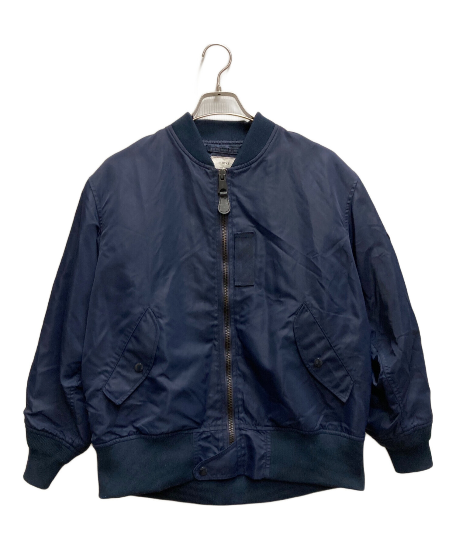 ＜未使用美品＞HYKE / TYPE L-2A JACKET (NAVY) 中古・古着通販】HYKE (ハイク) TYPE L-2A JACKET ネイビー サイズ:Ⅿ