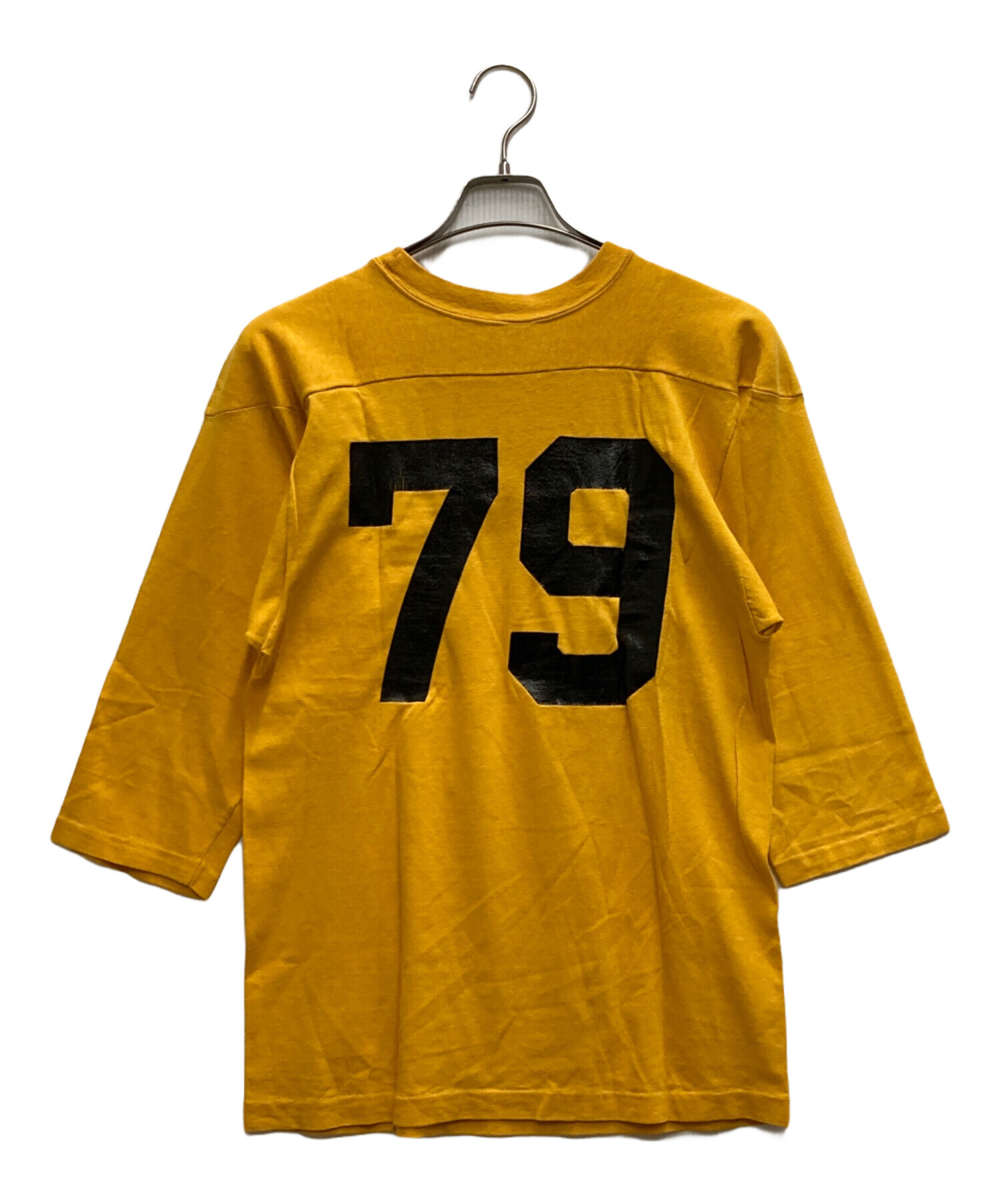 70s Champion rayon football両面染み込み ナンバリング 1960s-70s
