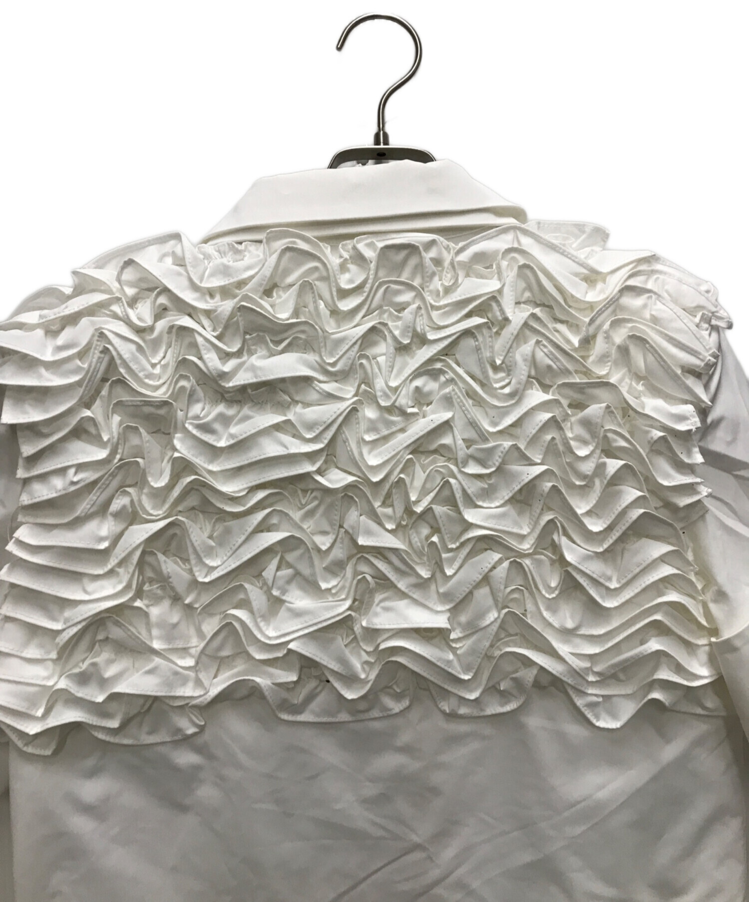 中古・古着通販】Bibiy. (ビビィ) ARIEL FRILL BLOUSE ホワイト サイズ
