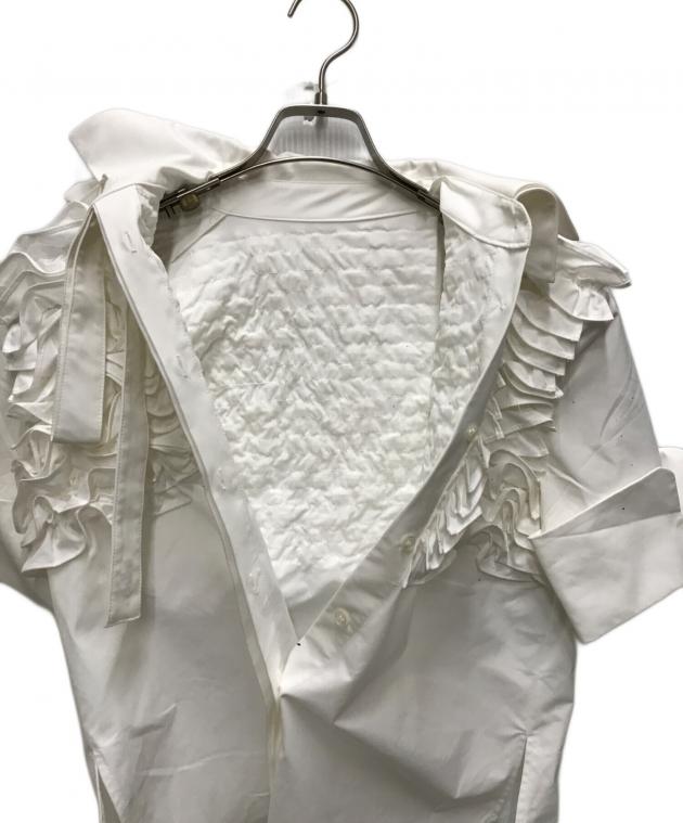 中古・古着通販】Bibiy. (ビビィ) ARIEL FRILL BLOUSE ホワイト サイズ