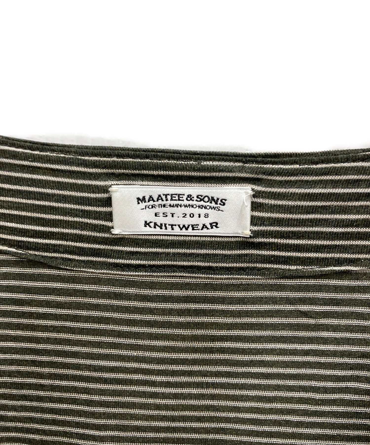 中古・古着通販】MAATEE&SONS (マーティーアンドサンズ) シルクバスク