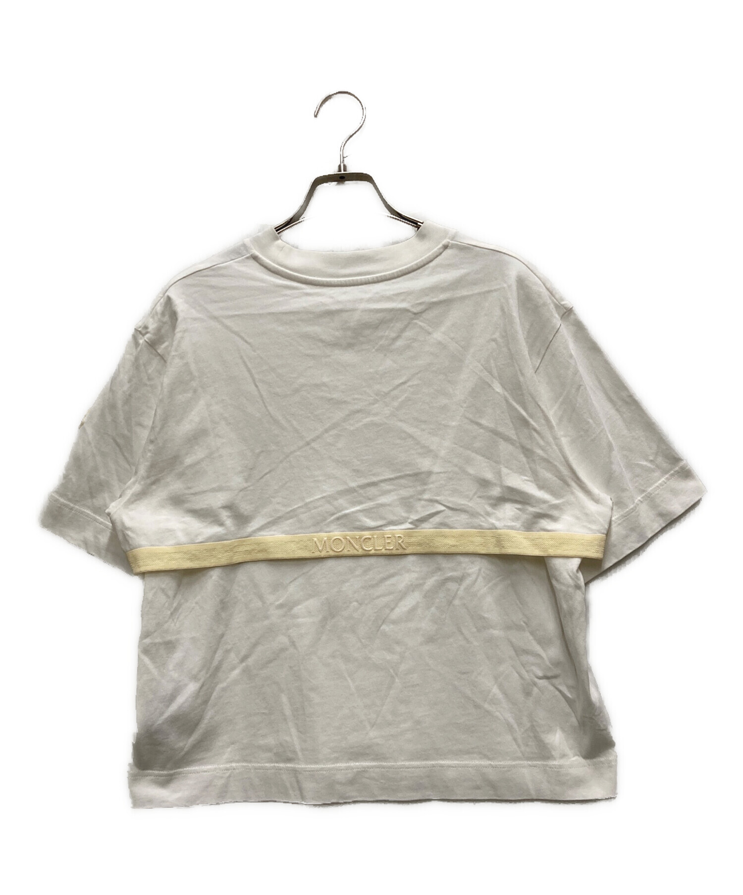 中古・古着通販】MONCLER (モンクレール) MAGLIA Tシャツ ホワイト