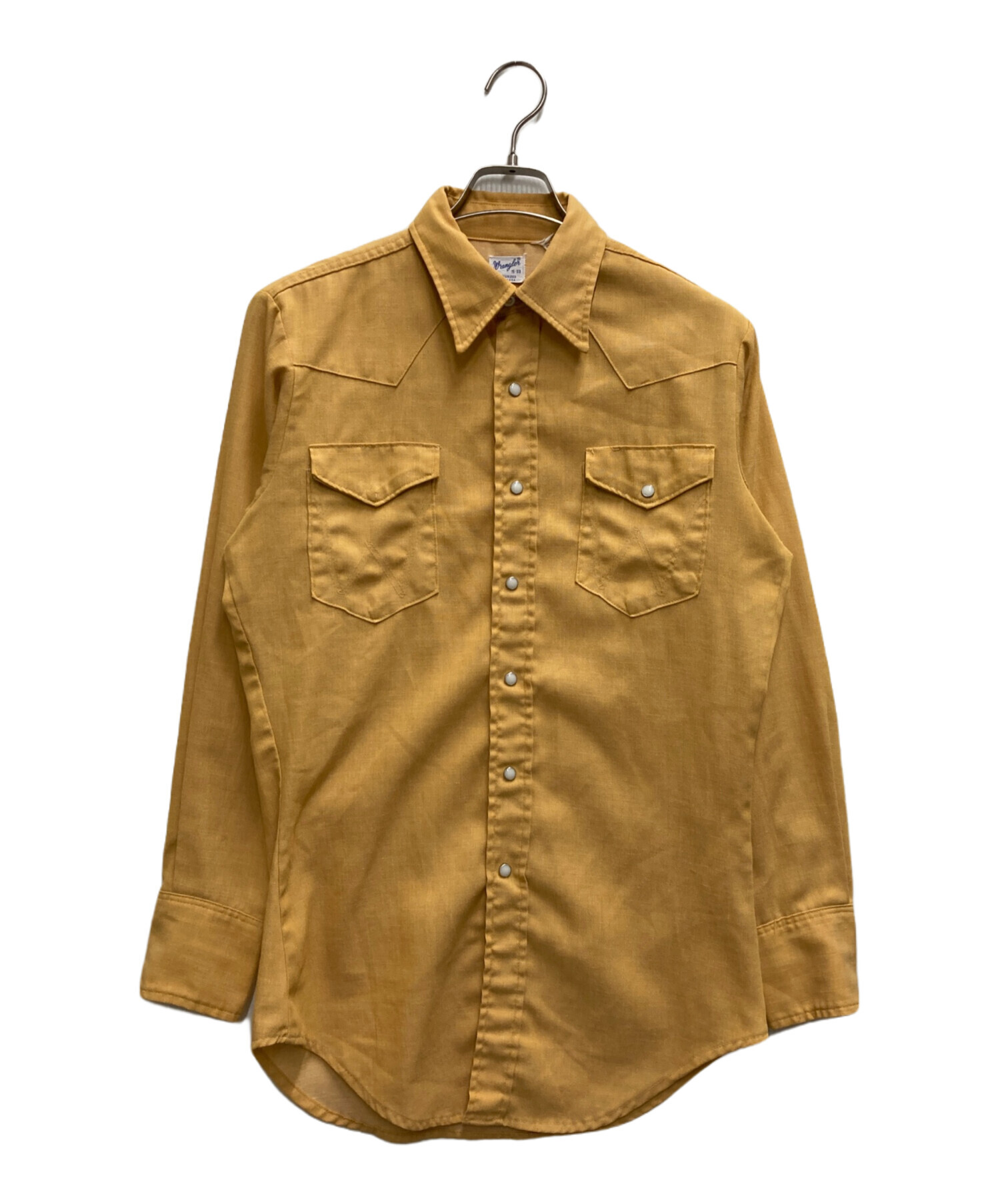 中古・古着通販】Wrangler (ラングラー) 60-70sウエスタンシャツ 