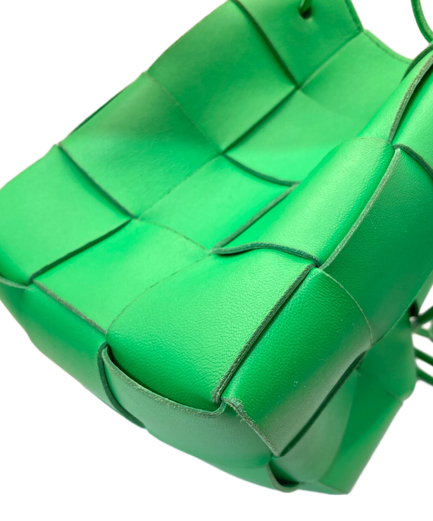 【新品未使用】　BOTTEGA VENETA Green Hat Sサイズ BOTTEGA VENETA - BOTTEGA VENETA ボッテガベネタ ハット S 緑