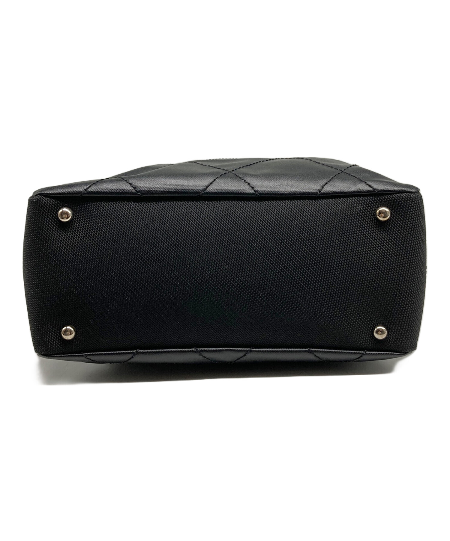 中古・古着通販】CHANEL (シャネル) パリビアリッツPM ブラック サイズ 