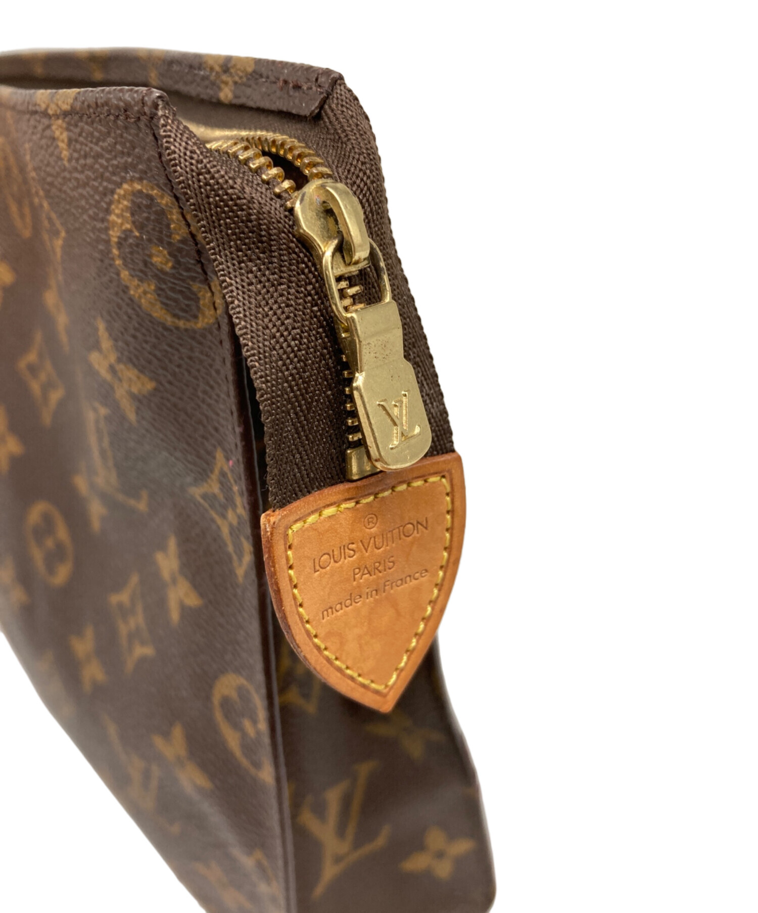 Louis Vuitton クラッチバッグ ブラウン 中古・古着通販】LOUIS VUITTON (ルイ ヴィトン) クラッチバッグ